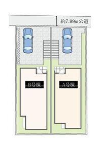 【A号棟】川崎市新築戸建リビング階段対面キッチン