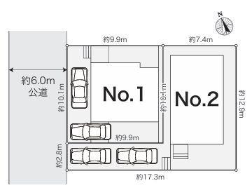 【1号棟】緑区新築戸建2台駐車可WICパントリー