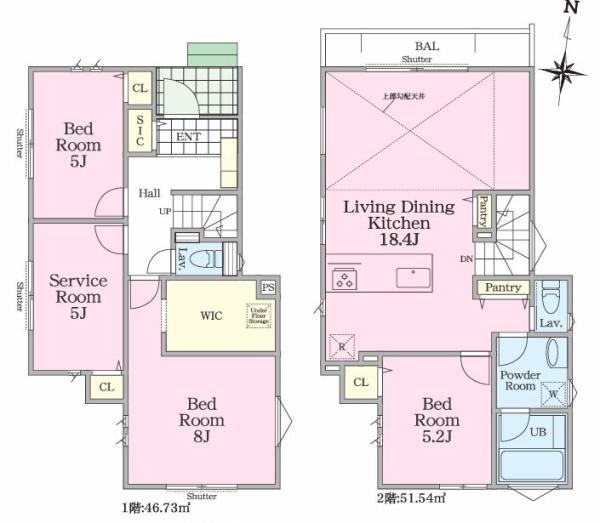【2号棟】戸塚区新築戸建WICSIC2台駐車可