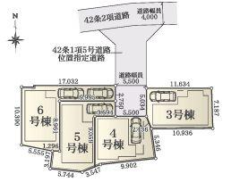 【6号棟】中区新築戸建2台駐車可SICWIC