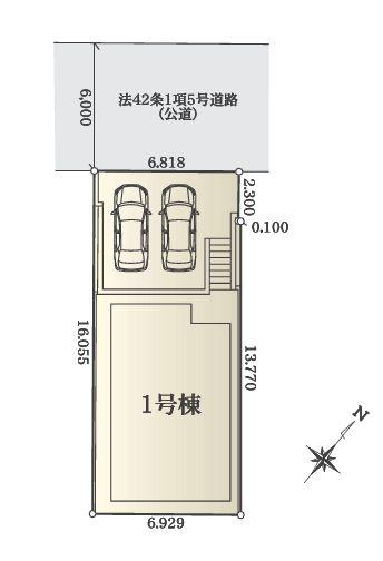 【1号棟】戸塚区新築戸建2台駐車可ルーバルWIC