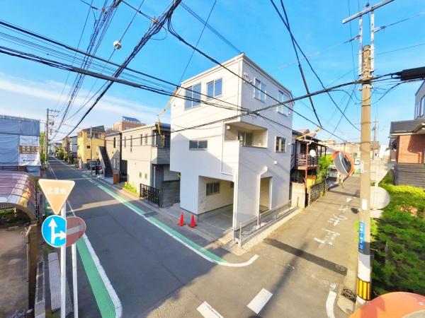 【1号棟】南区新築戸建ビルトイン車庫南西角地