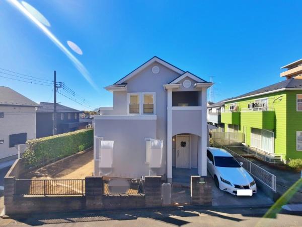 泉区中古戸建　南東角地　敷地55坪　お庭　書斎