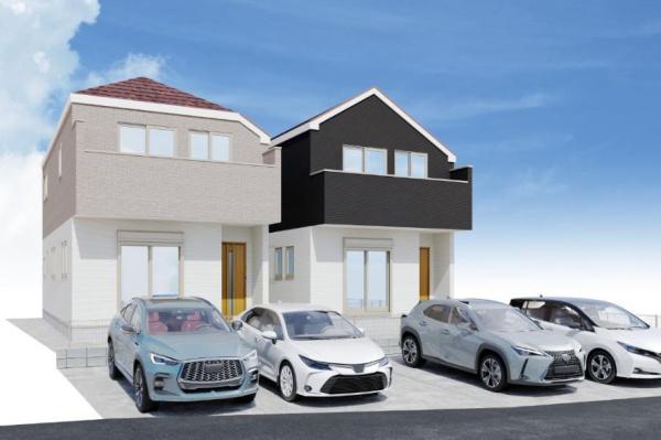 【1号棟】藤沢市新築戸建2台駐車可WICLDK21帖
