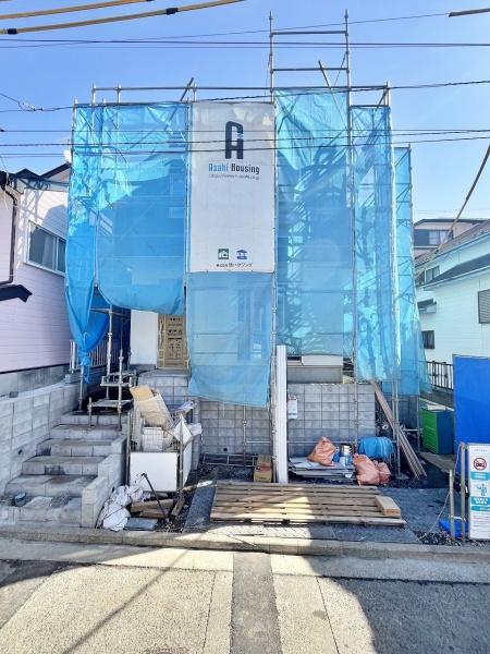 【1号棟】戸塚区新築戸建　リビング階段　2台駐車可