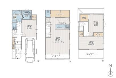 【8号棟】茅ヶ崎市新築戸建海まで徒10分ルーバル