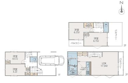【10号棟】茅ヶ崎市新築戸建海まで徒10分WIC