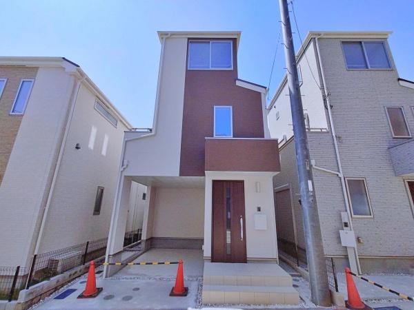 【2-C号棟】港北区新築戸建　LDK20帖　リビング階段