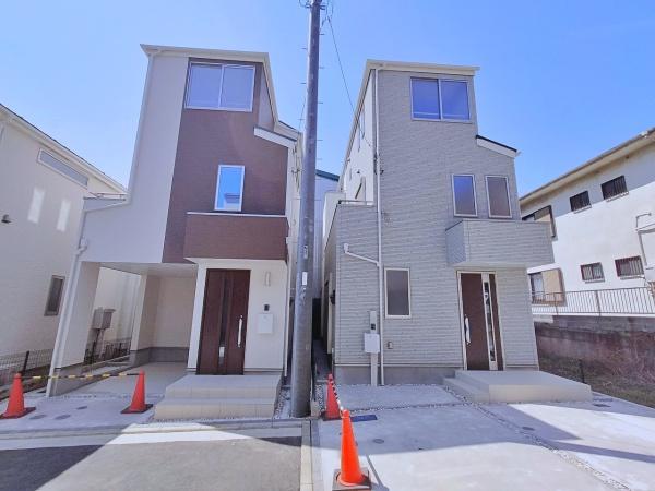【2-C号棟】港北区新築戸建　LDK20帖　リビング階段