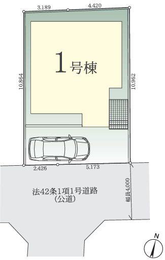 【1号棟】大和市新築戸建南面バルコニー