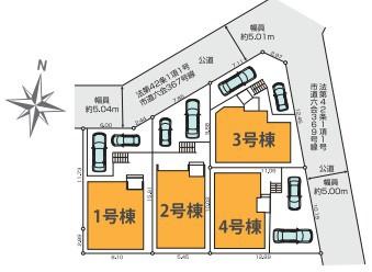 【1号棟】藤沢市新築戸建　2台駐車可　床暖房　ロフト
