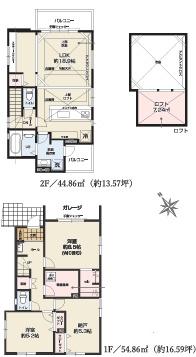 【1号棟】新築本鵠沼２階駅６分車庫２台