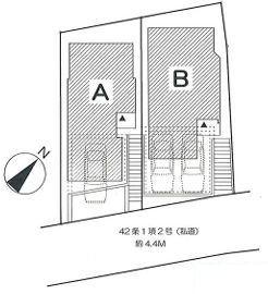 【A号棟】南区新築戸建地下車庫対面キッチン