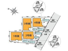 【3号棟】泉区新築戸建床暖ロフト2台駐車可