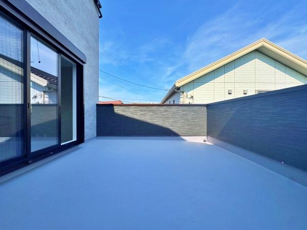 【A号棟】藤沢市新築戸建セカンドリビングバルコニー