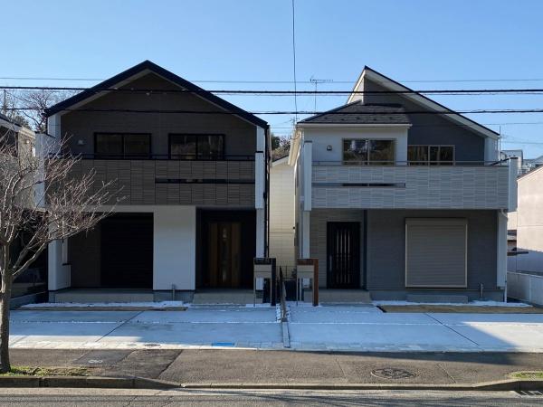 【1号棟】藤沢市新築戸建南道路カースペ2台吹抜