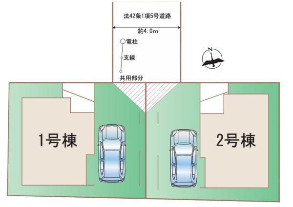 【2号棟】大田区新築戸建ビルトイン車庫納戸