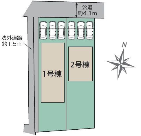 【1号棟】小田原市新築戸建カースペ3台WICロフト