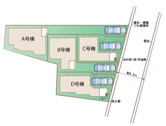 【D号棟】大田区新築戸建ビルトイン車庫納戸×2