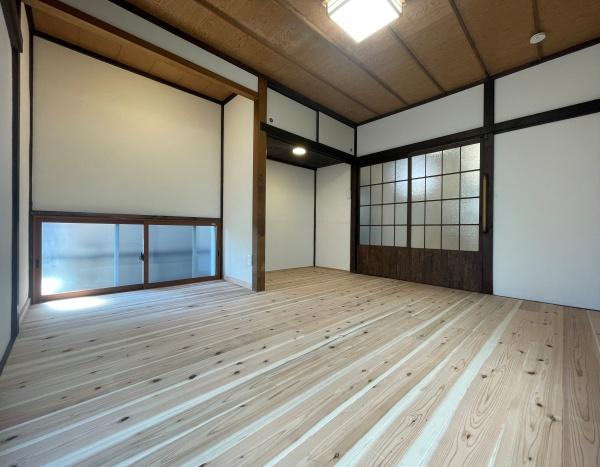 南区中古戸建　南向き　お庭