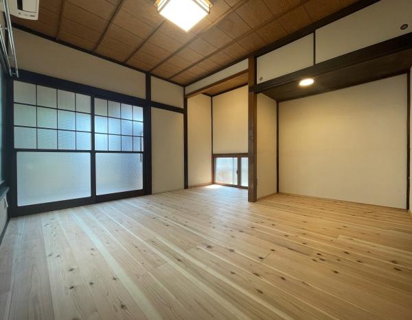 南区中古戸建　南向き　お庭
