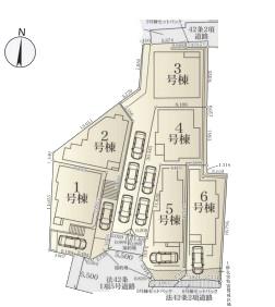 【5号棟】栄区新築戸建　リビング階段　南BL