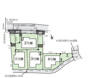 【4号棟】旭区新築戸建　和室　南面バルコニー