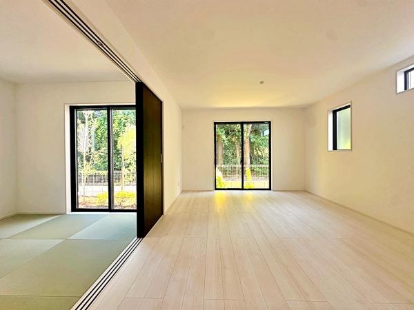 【3号棟】旭区新築戸建　和室　南面バルコニー