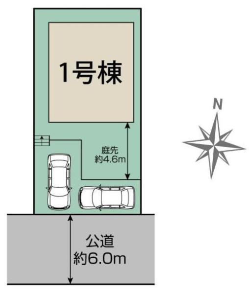 【1号棟】町田市新築戸建2台駐車可和室庭付