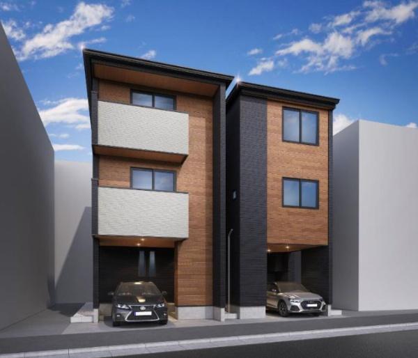 【1号棟】大和市新築戸建ビルトイン車庫LDK18帖
