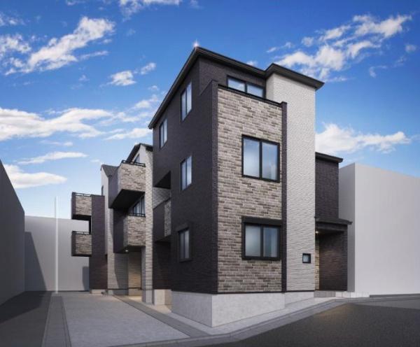 【1号棟】旭区新築戸建南面バルコニーリビング階段