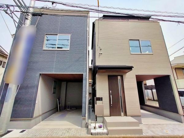 【1号棟】川崎市新築戸建対面キッチンビルトイン車庫
