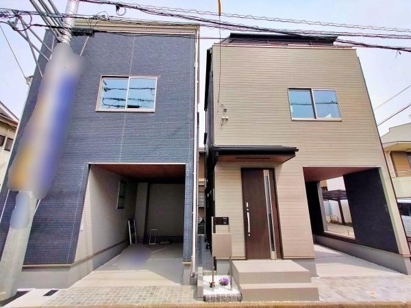 【2号棟】川崎市新築戸建対面キッチンビルトイン車庫