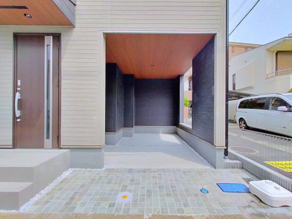 【2号棟】川崎市新築戸建対面キッチンビルトイン車庫