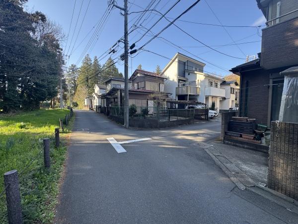 相模原市売地建築条件無し角地小学校徒7分都市ガス