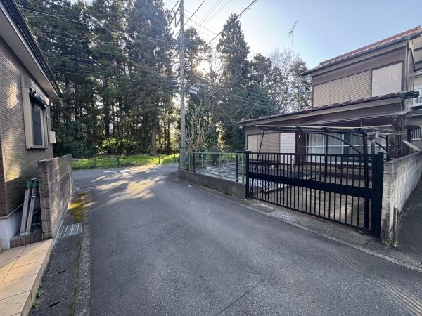 相模原市売地建築条件無し角地小学校徒7分都市ガス