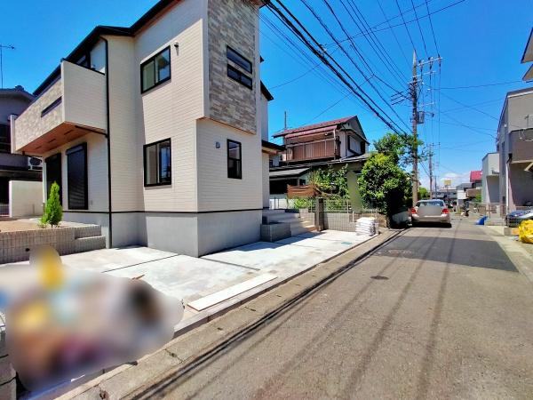 【1号棟】大和市新築戸建2台駐車可和室吹抜け