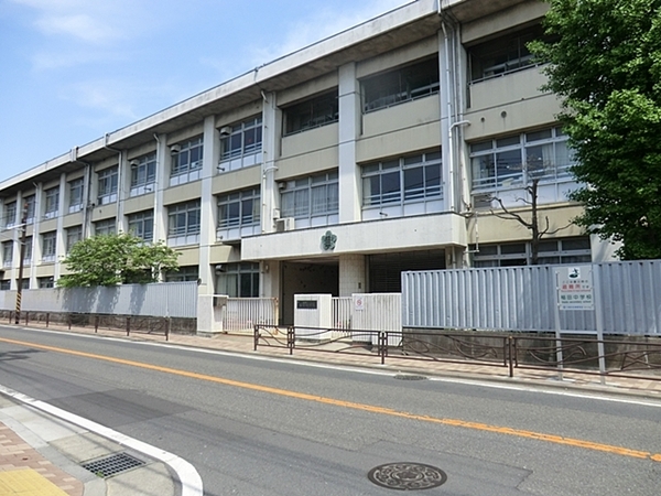 ダイアパレス登戸 角部屋 リノベ 平坦(川崎市立稲田中学校)
