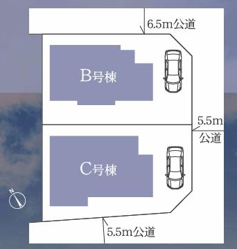 【C号棟】泉区新築戸建WIC吹き抜けSIC全室南向き