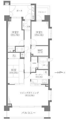 クレストグランディオ横浜【ペット可】