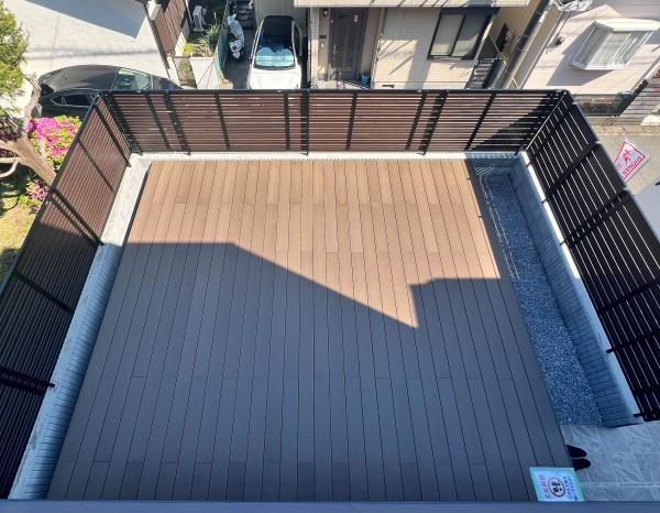 【A号棟】藤沢市新築戸建ウッドデッキ20帖床暖房