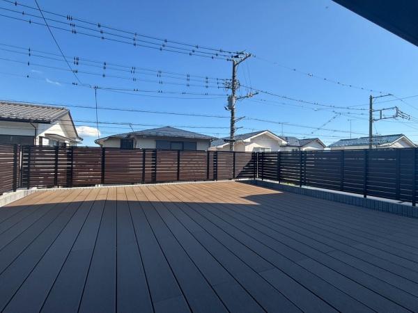 【A号棟】藤沢市新築戸建ウッドデッキ20帖床暖房