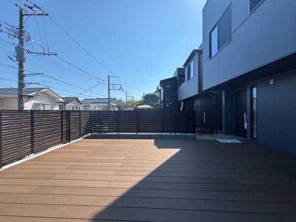 【A号棟】藤沢市新築戸建ウッドデッキ20帖床暖房