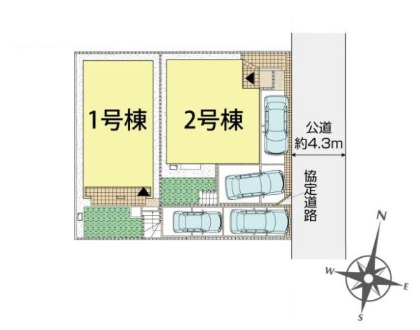 【1号棟】横須賀市新築戸建2台駐車可吹抜け和室