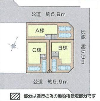 【B号棟】藤沢市新築戸建2台駐車可WICSIC
