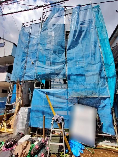 南区新築戸建　ビルトイン車庫　WIC