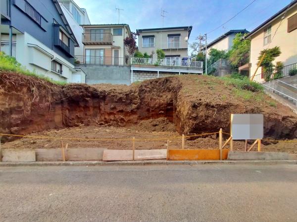 川崎市売地建築条件無し南面道路