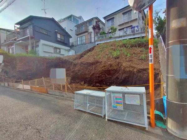 川崎市売地建築条件無し南面道路