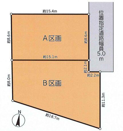 【B区画】瀬谷区売地条件無し更地