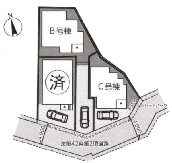 【B号棟】南区新築戸建WIC納戸×2南バルコニー
